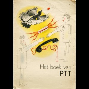 画像: Piet Zwart／ピエト・ツヴァルト【Het boek van PTT】初版