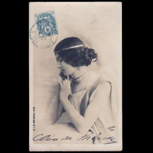 画像: Antique Postcard／アンティーク・ポストカード【Cleo de Merode】クレオ・ド・メロード