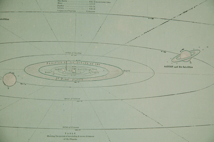 画像: George F.Cram【ASTRONOMICAL CHART】