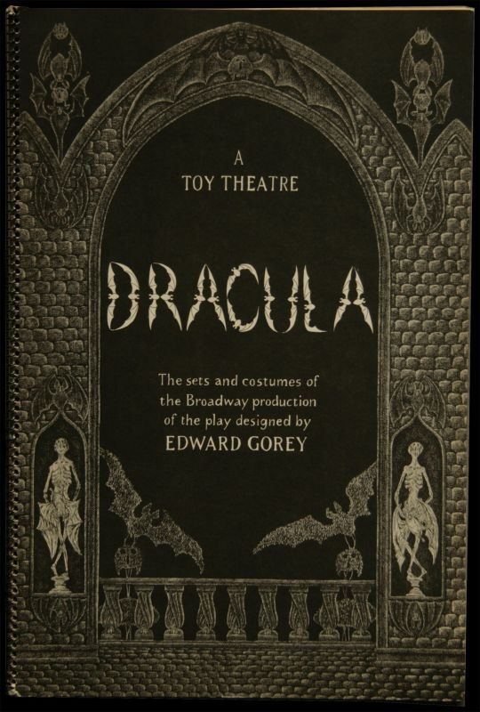 画像1: 再入荷　Edward Gorey／エドワード・ゴーリー【DRACULA - A TOY THEATRE】